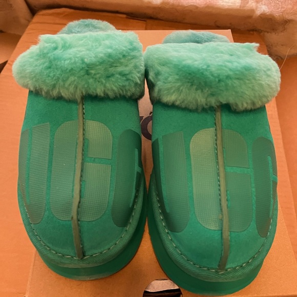 UGG Shoes - Uggs disquette scattered graphic emerald green size 7